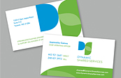 Dynamic Shared Services business card
