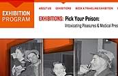 Exhibition Program National Library of Medicine website