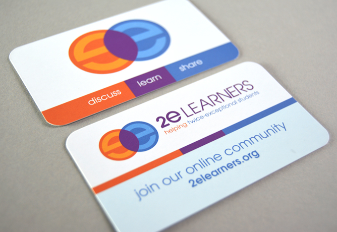 2e Learners business card