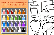 Johns Hopkins Cystic Fibrosis online coloring interactive