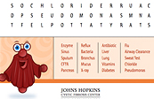Johns Hopkins Cystic Fibrosis crossword print out